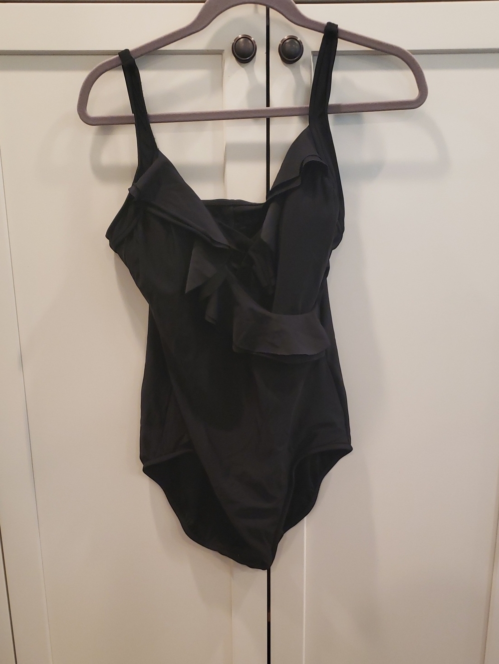 INC International Concepts Black Swimwear